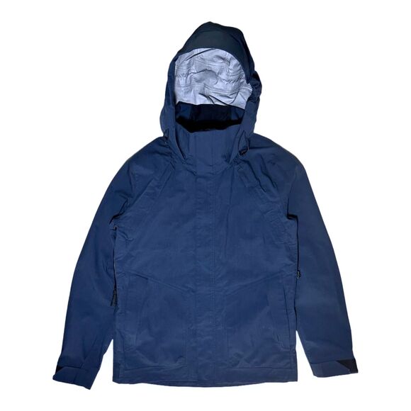 Aether Access Shell Jacket Men's M Navy RECCO Hardshell Ski Coat - Picture 1 of 14